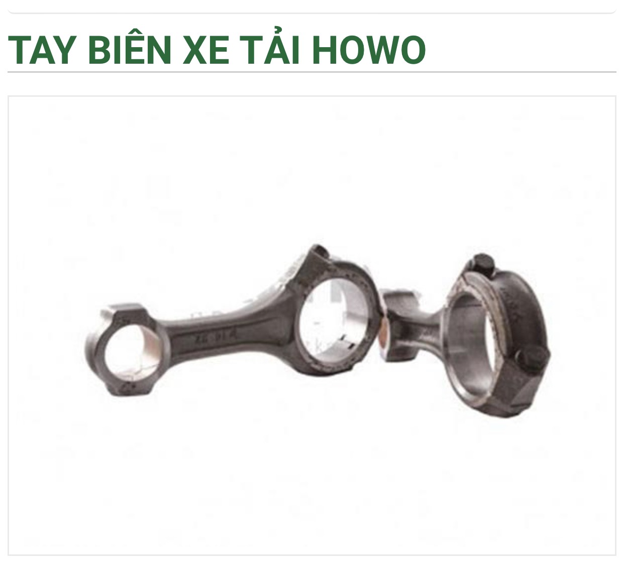 Tay biên các loai xe tải