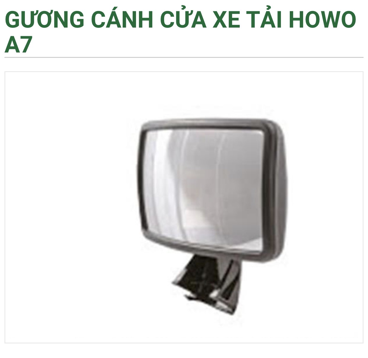 Gương cánh cửa xe tải các loại